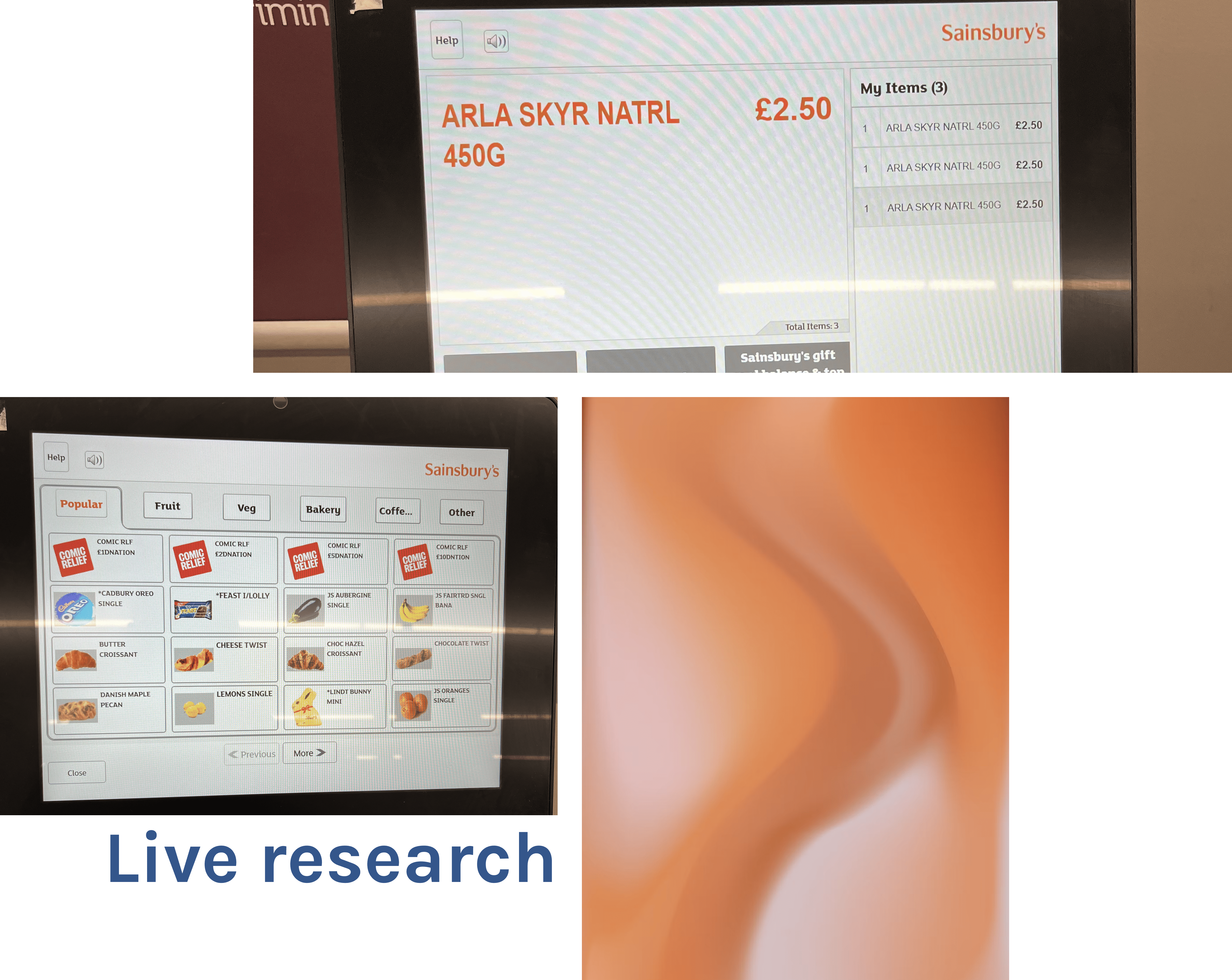 Sainsburys Live Research